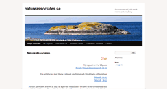 Desktop Screenshot of natureassociates.se